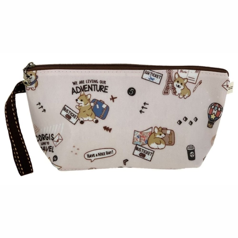 Waterproof Corgi Dumpling Cosmetic Makeup Bag - Picture 2 of 13